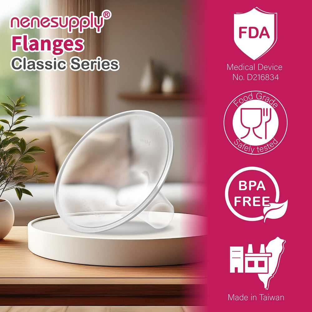 Nenesupply GentleFit 21mm flange with long tunnel design for comfort.