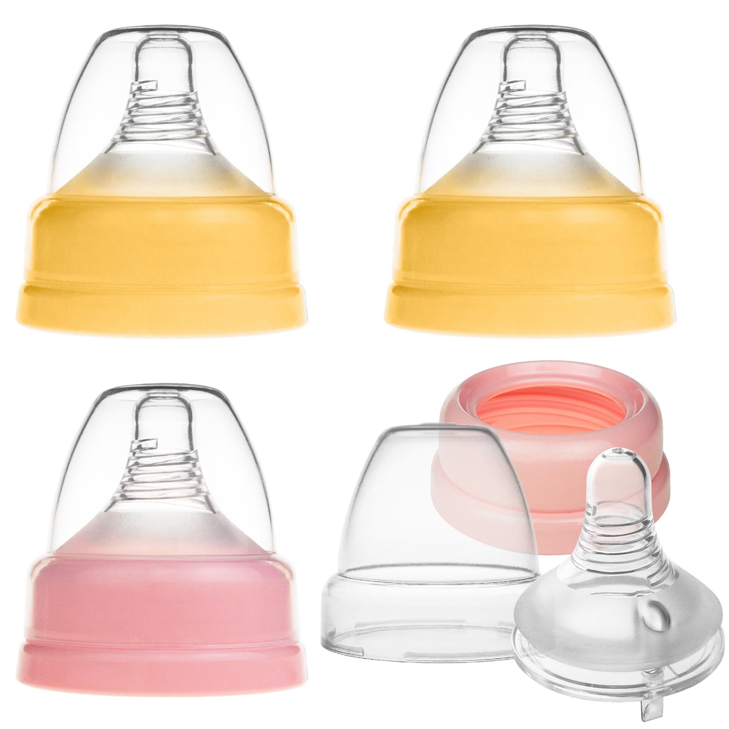 Nenesupply Naturalfit Level 2 nipple set for 1-month-old babies with gentle flow