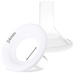 NENESUPPLY 24mm SoftFit flange for Medela pumps offers a gentle, comfortable fit
