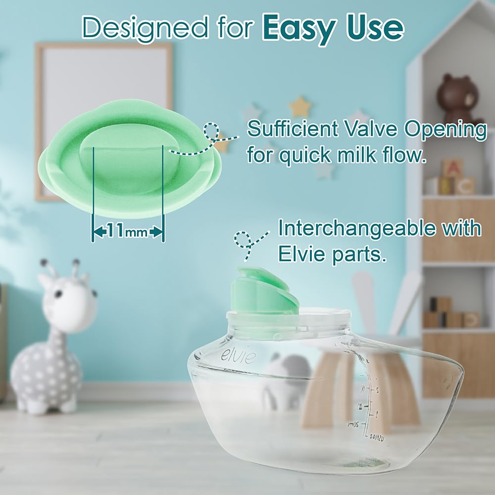 Sterilizable valve from NENESUPPLY compatible with Elvie