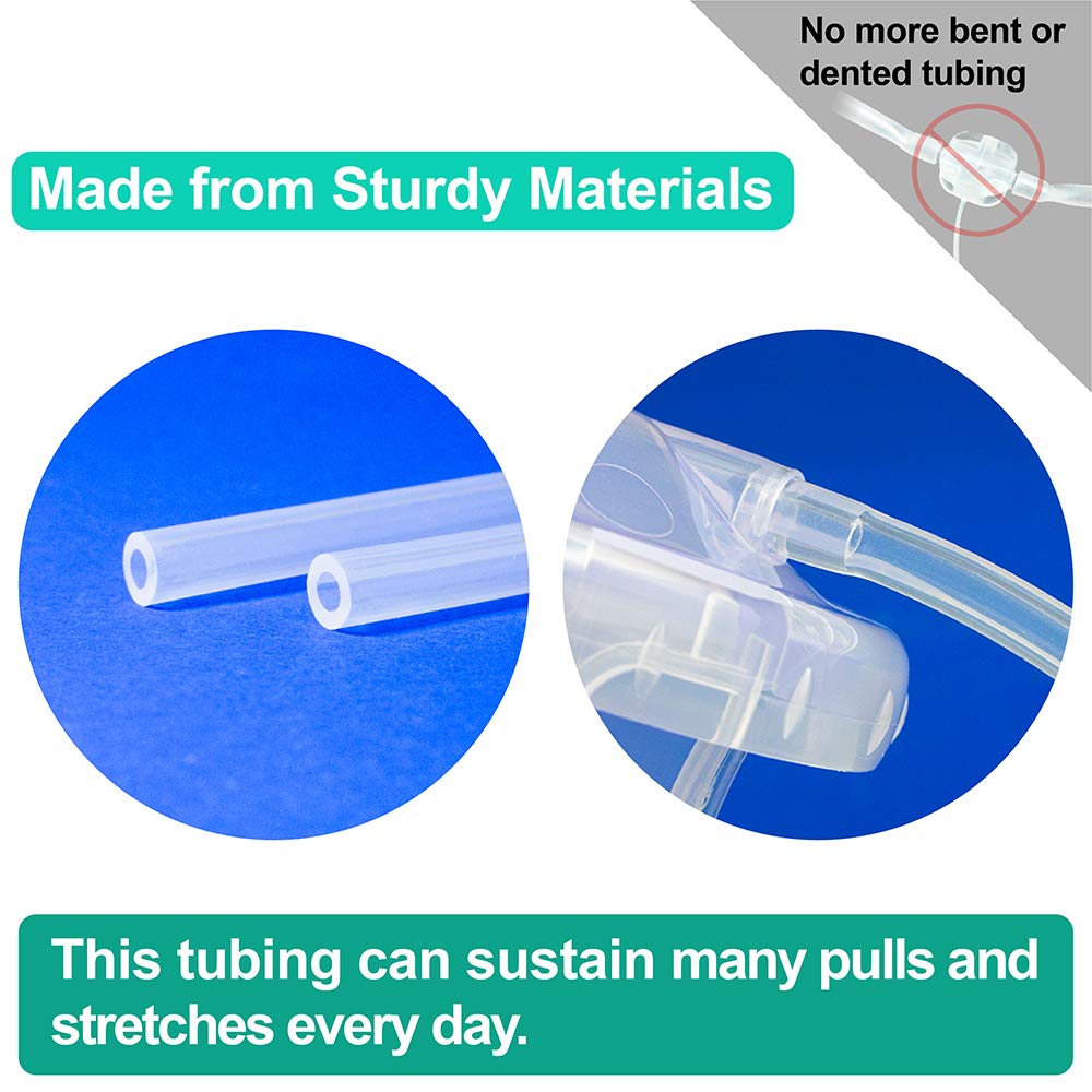 65cm longer than OEM to reduce repositioning during pumping sessions.