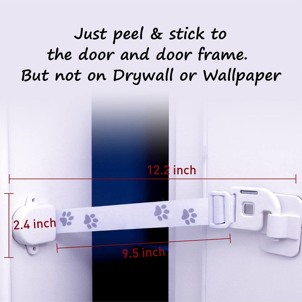 Neobay Magnetic Child Proof Door Lock replacement accessory kit ready option