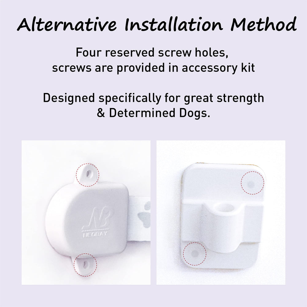 Neobay Magnetic Child Proof Door Lock one-handed use enables quick access