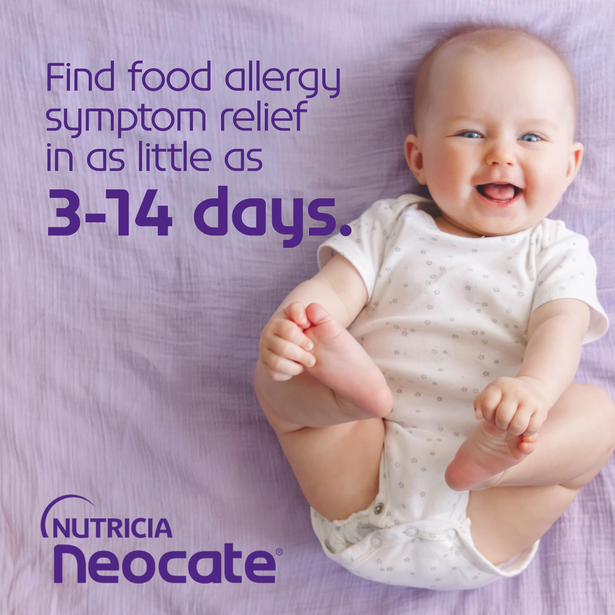 Neocate Infant nutrition for babies 0-12 months.
