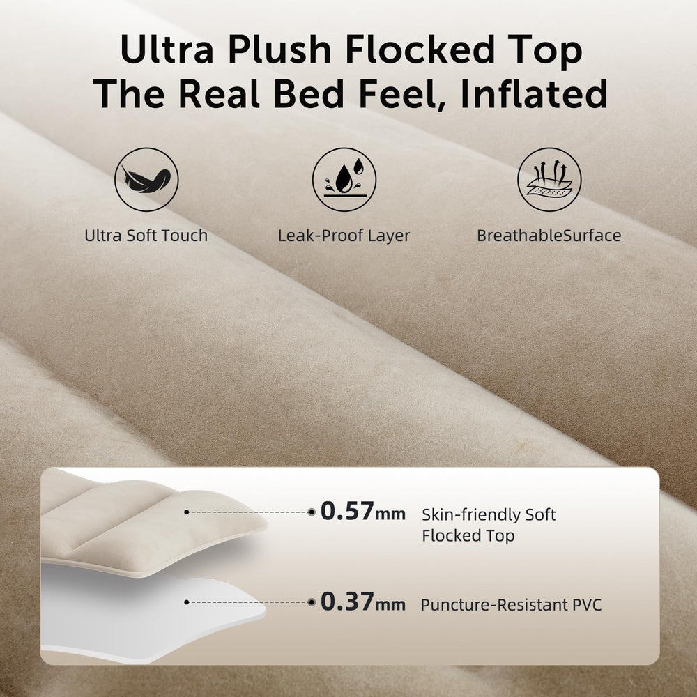 Neoflavie inflatable pregnancy pillow chest-arm-support demonstrated for relaxed upper body during reading