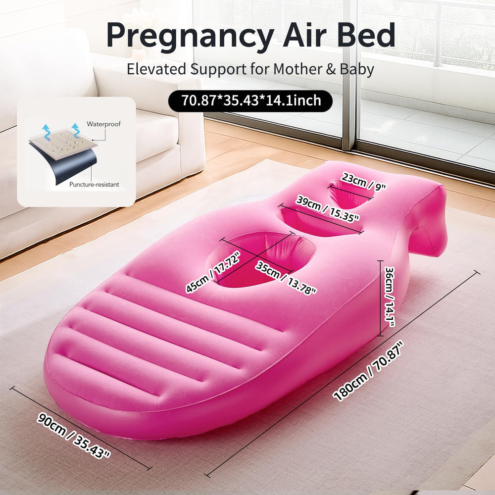 Neoflavie pillow chest-support design eases arm and chest strain during lounging and massage