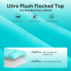 Neoflavie elevated belly view showing 14.1 inch lift