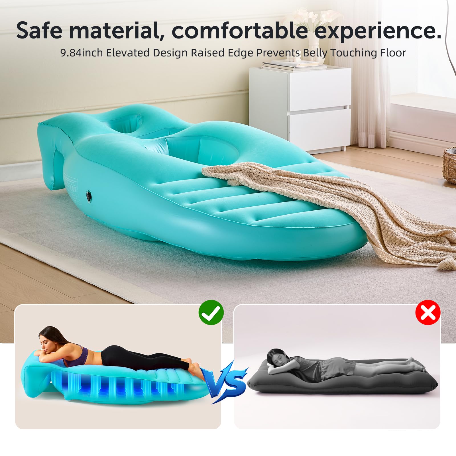 Neoflavie chest and arm support for versatile lounging