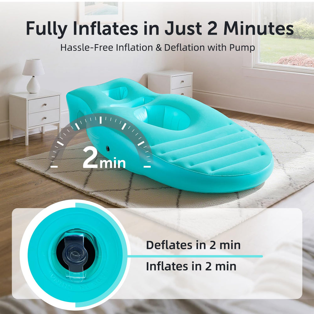 Neoflavie portable folded view emphasizing compact travel size