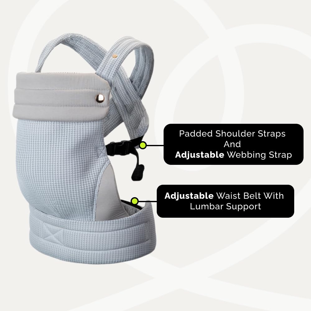 NEST BLANCHE air mesh panel highlighting all-season breathability