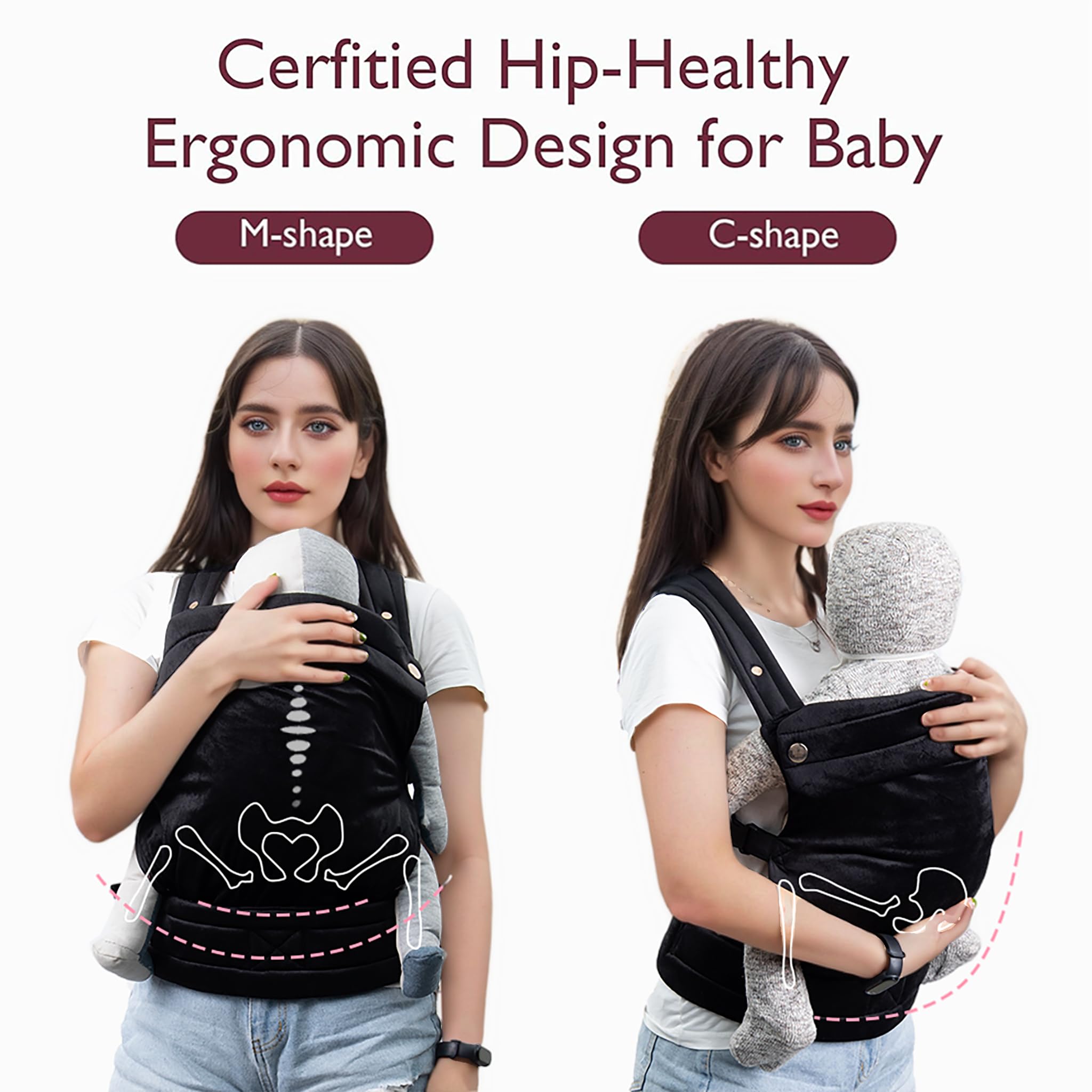Nest Blanche foldable neck support pad cushions baby's neck for restful sleep.