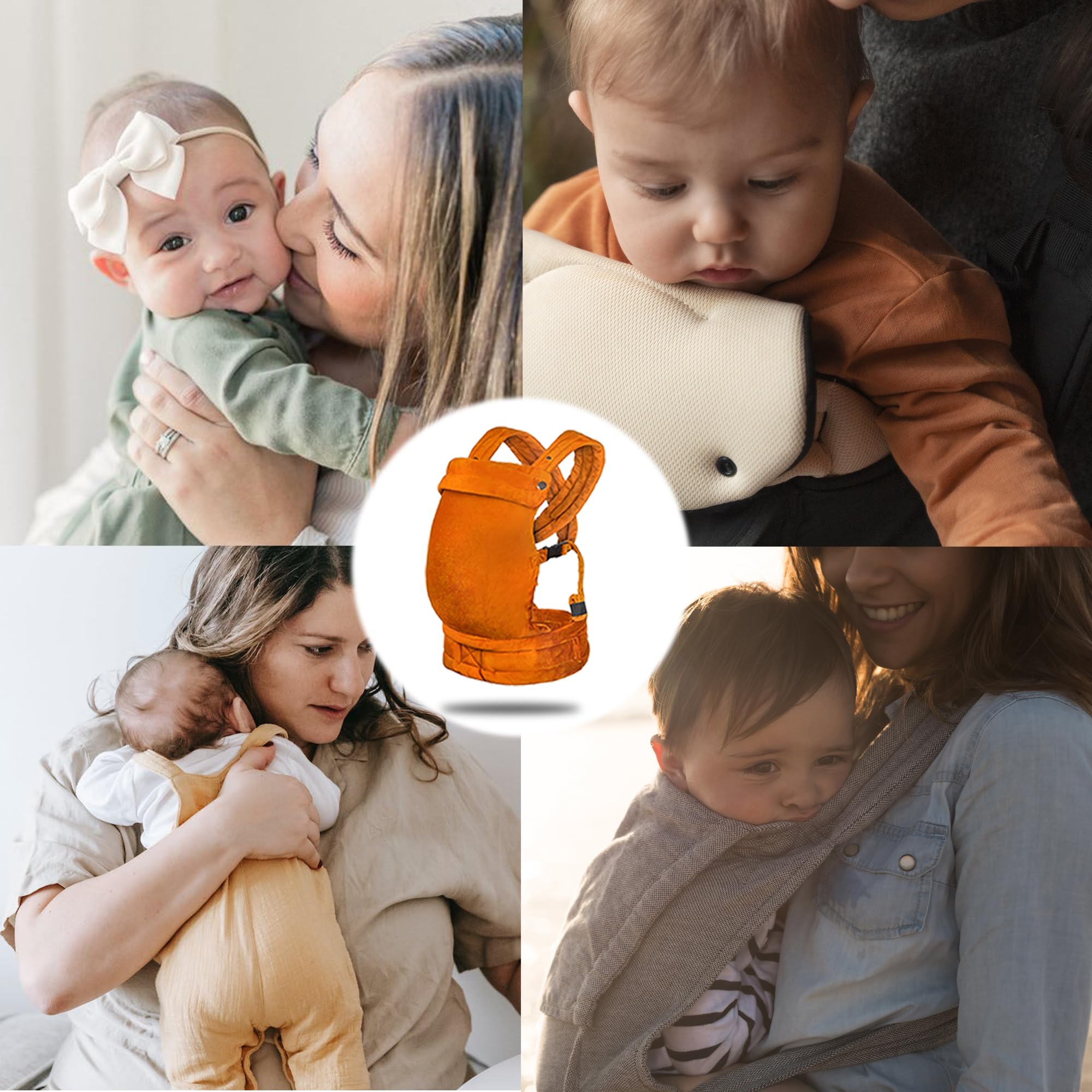NEST BLANCHE orange lightweight design for everyday errands.
