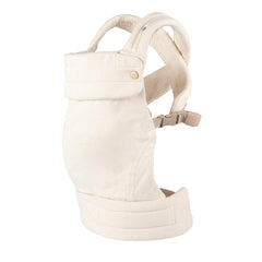 Nest Blanche ergonomic baby carrier supports newborn positioning for hands-free moments
