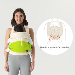 Nest Blanche four-in-one carrier offers versatile wearing styles