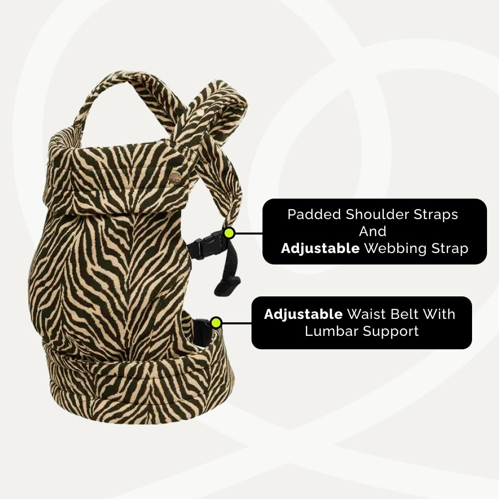 Nest Blanche padded shoulder straps for comfortable extended wear.