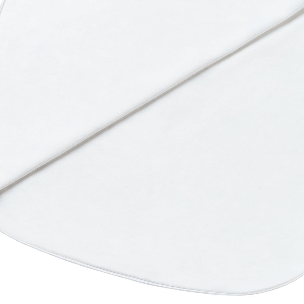 Nest Designs removable sleeve close-up demonstrates adaptable layering for changing room temperatures.