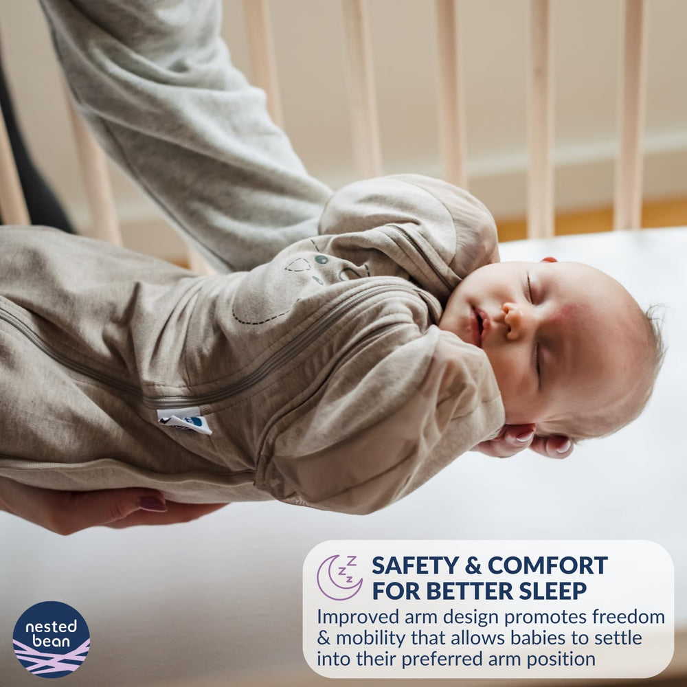 Nested Bean Air unweighted design delivers a gentle cocoon feel during sleep.