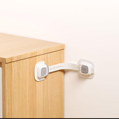 NestGuard adjustable straps fit around furniture edges