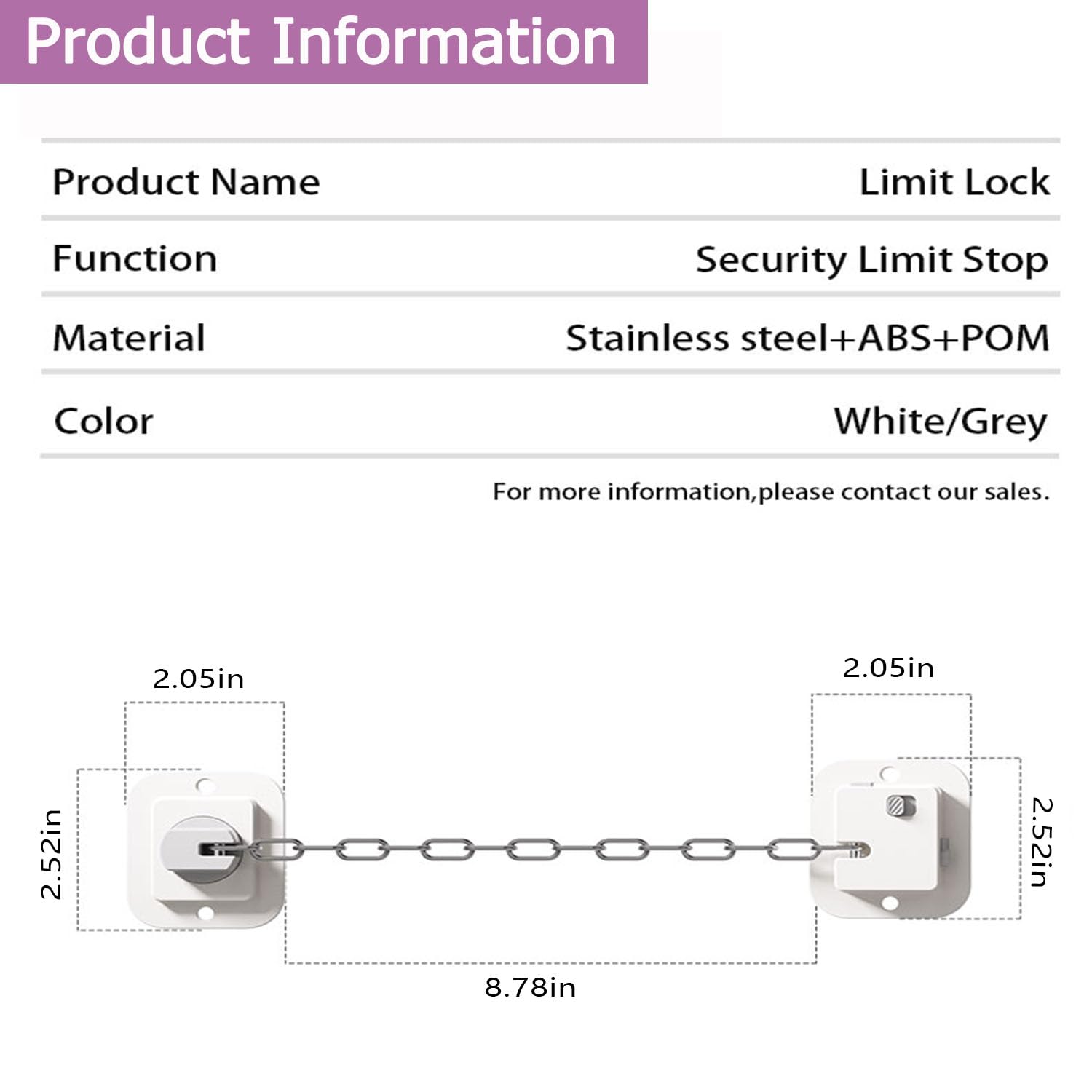 NestGuard door lock works on doors and windows for versatile protection.