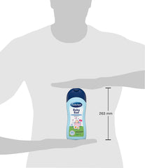 Nestle Bubchen baby bath packaging indicates Germany origin for trusted quality.