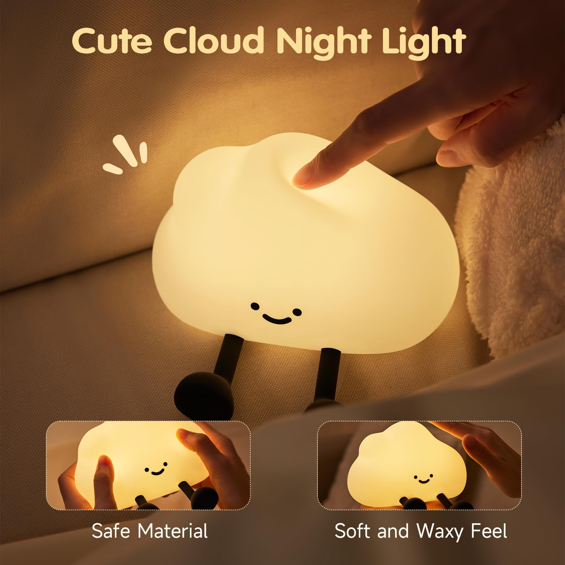 NesveCit Cloud Night Light arrives gift-ready for children and cloud lovers alike