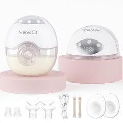 NesveCit electric hands-free pump worn under clothing for discreet pumping