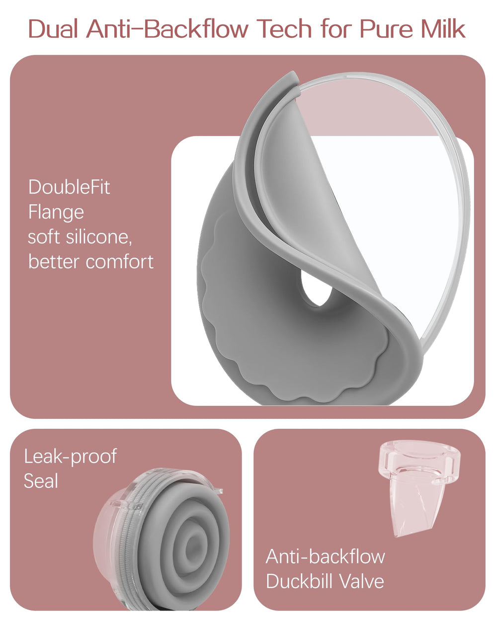 NesveCit leak-proof design with silicone seals to prevent leaks.