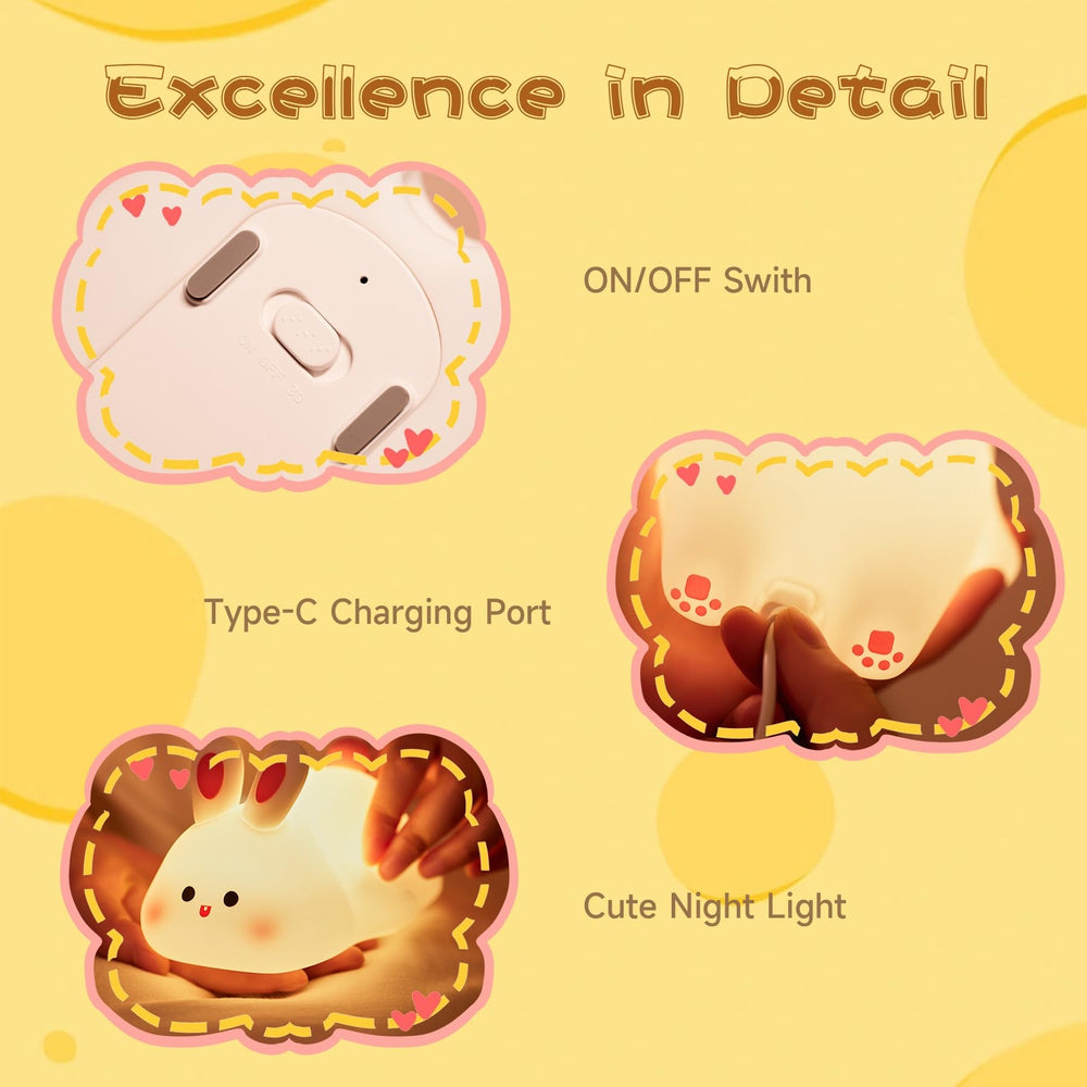 NesveCit portable night light is easy to move between rooms.