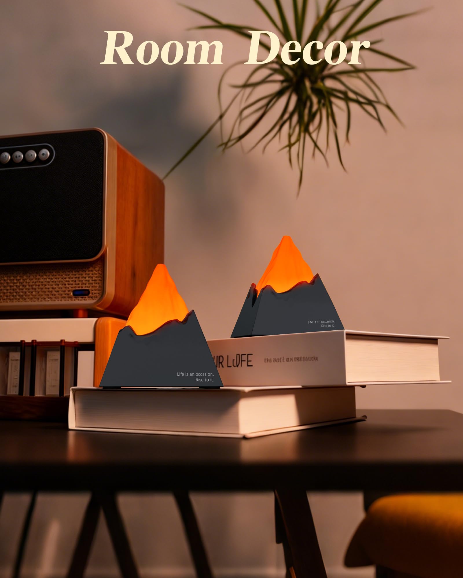 NesveCit Volcano Lamp gift-ready packaging for a thoughtful present.