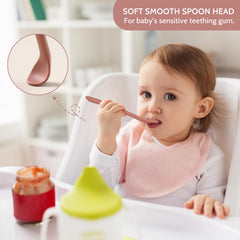 NETANY dishwasher-safe silicone spoon for easy cleaning and sanitation.