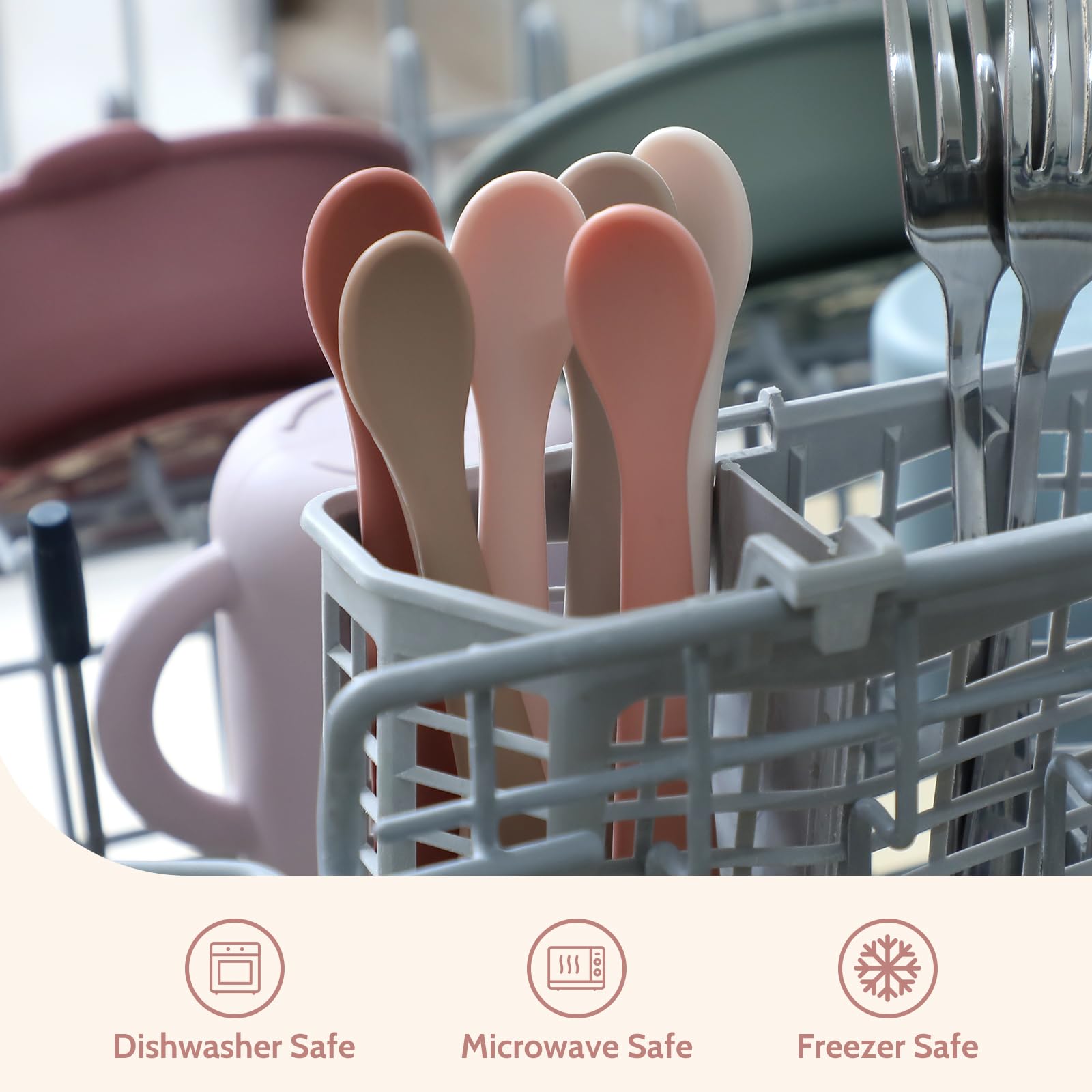 NETANY flexible head design reduces spills and supports independent eating.