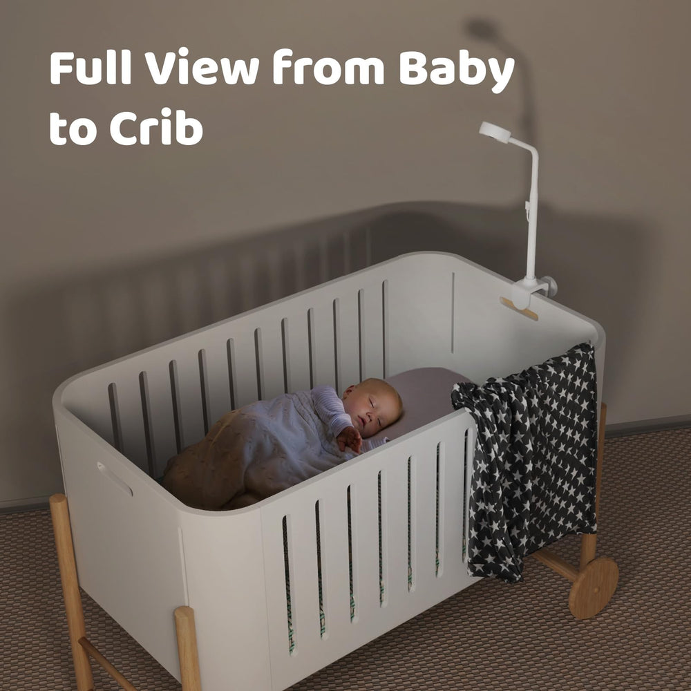 NETVUE Peekababy environmental sensors report room temperature and humidity.