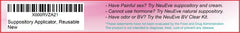 NeuEve washable and reusable design, easy to rinse and reuse after use.
