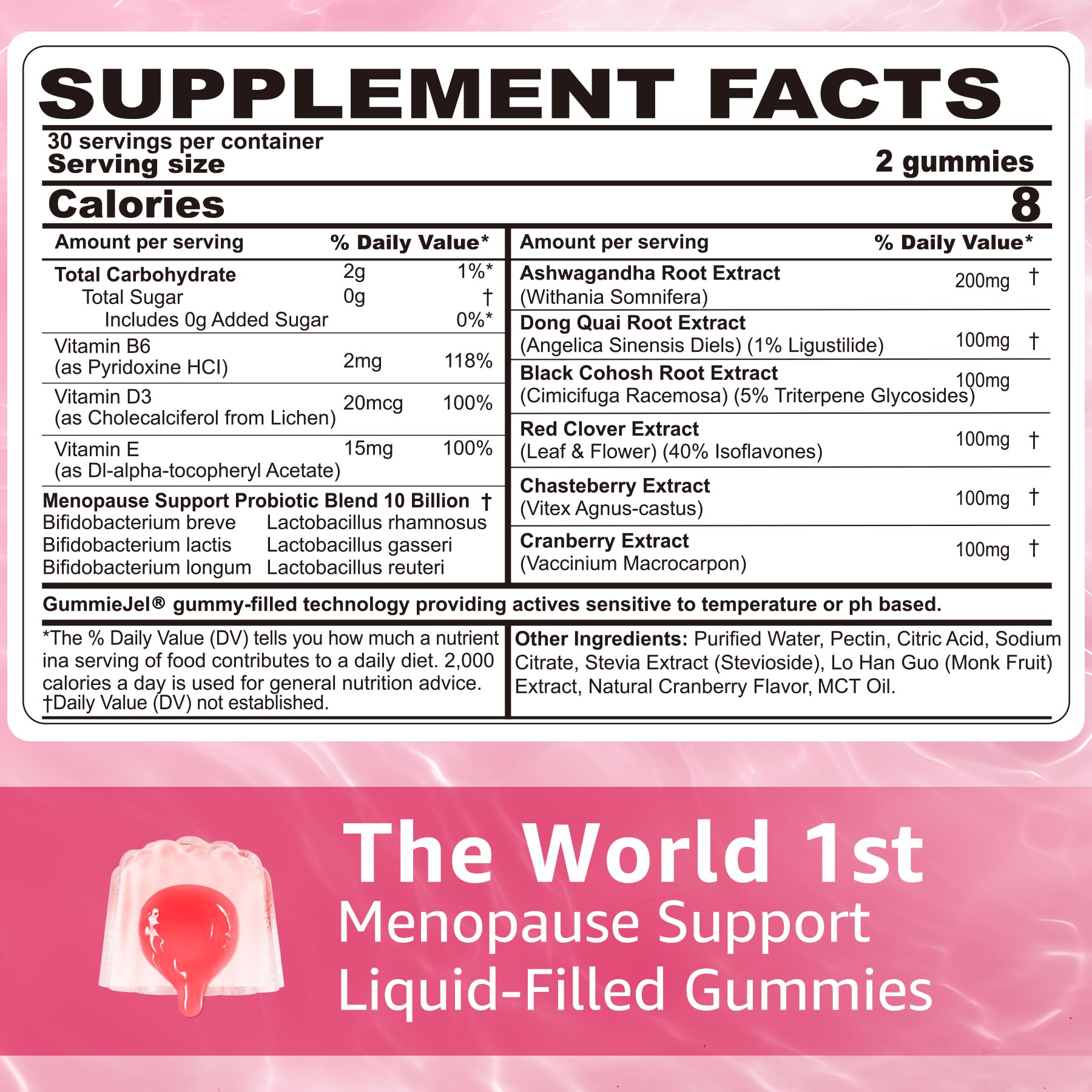 NEVISS Gummies jar closeup highlights probiotic complexity for gut balance