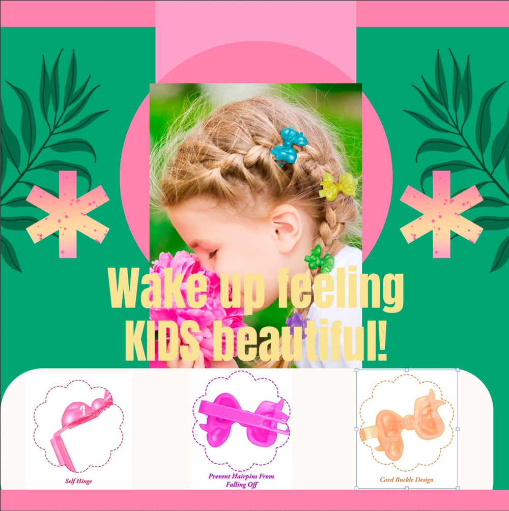 Durable, non-breakable plastic design highlighted for everyday wear by New Tara barrettes.