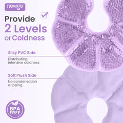 NEWGO breast ice pack cold-therapy-use provides cooling relief during engorgement.