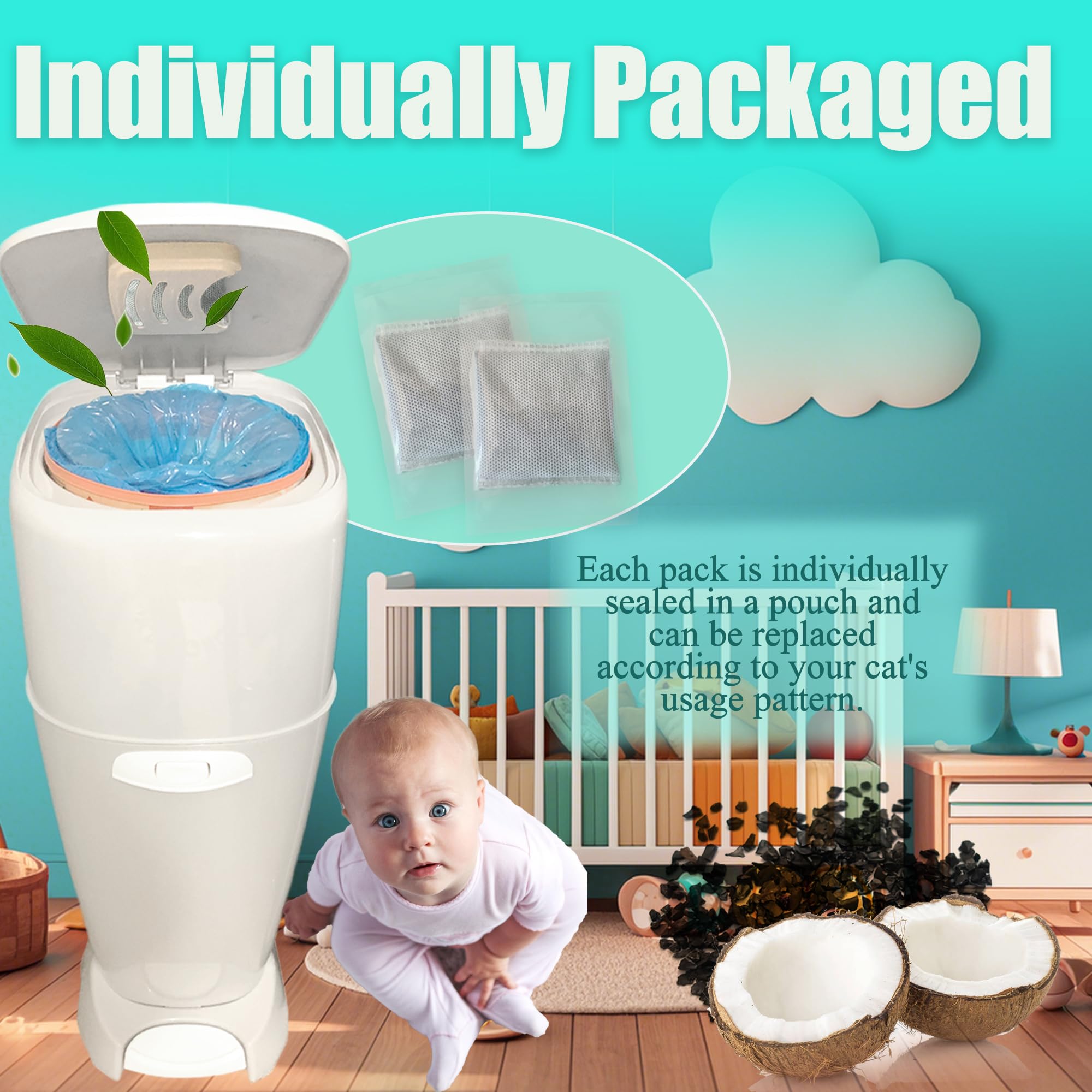 NEWKE natural-activated-carbon freshness offers chemical-free odor control.