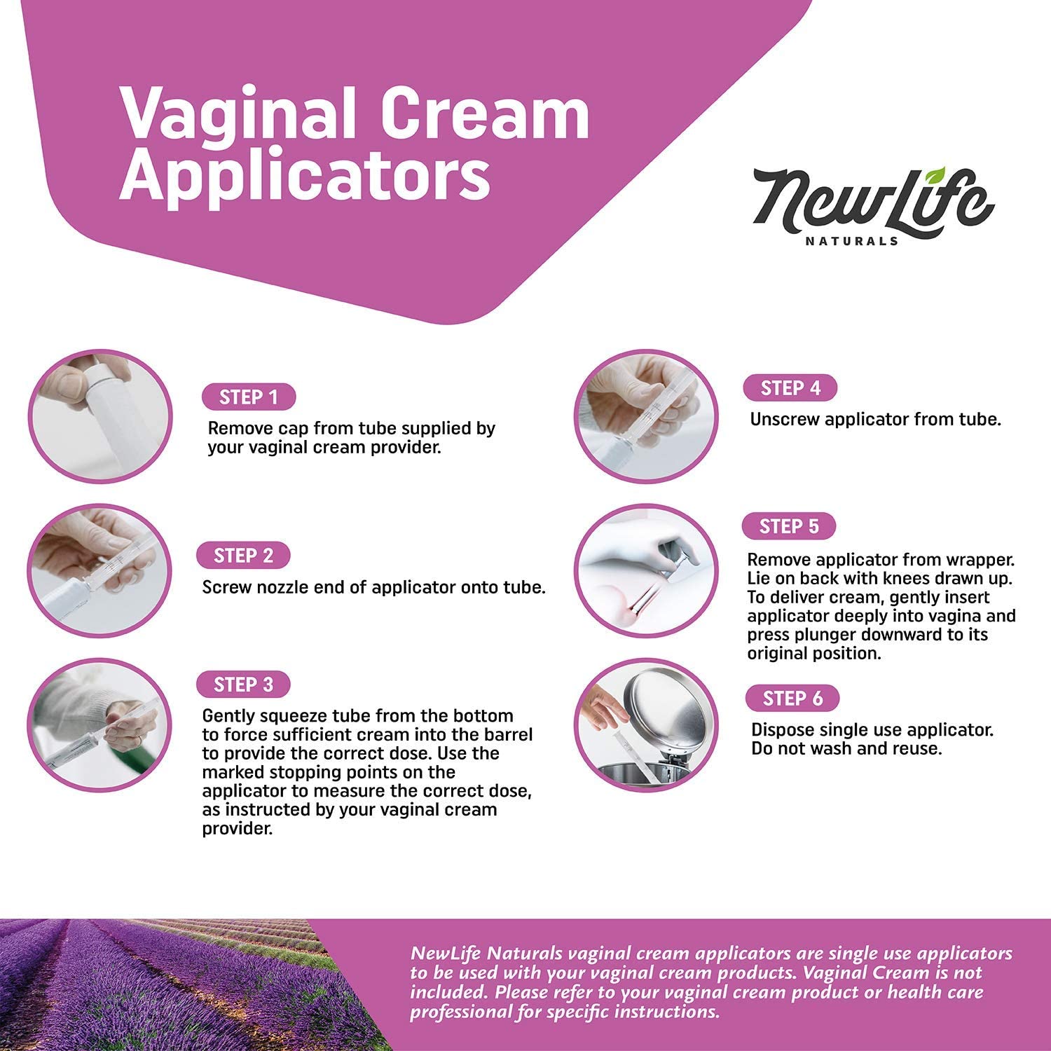NewLife Naturals 30-pack provides ready-to-use applicators for busy days.