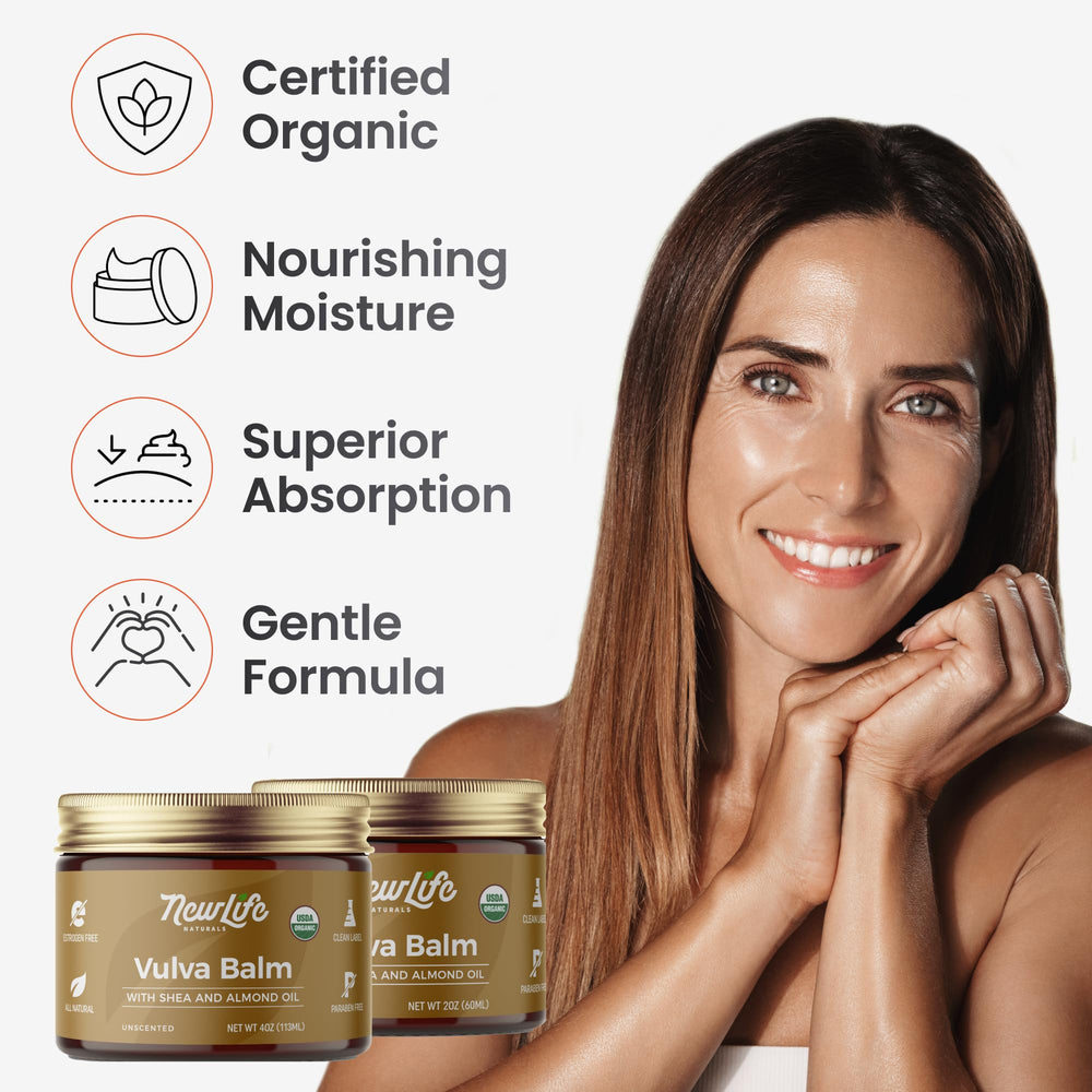 Application scene of NewLife Naturals Vulva Balm Butter for quick comfort