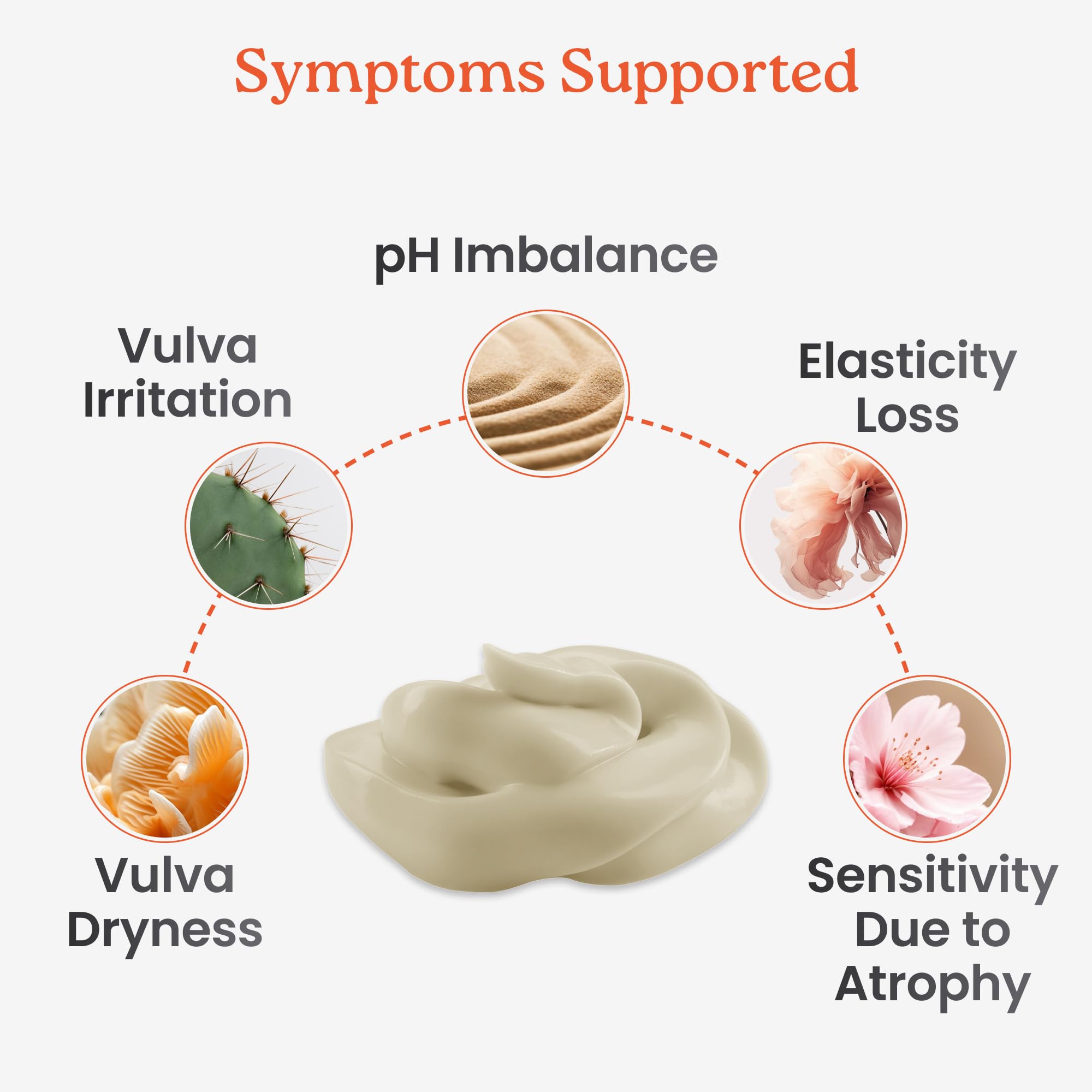 NewLife Naturals Vulva Cream jar with calendula heals and nourishes dry skin.