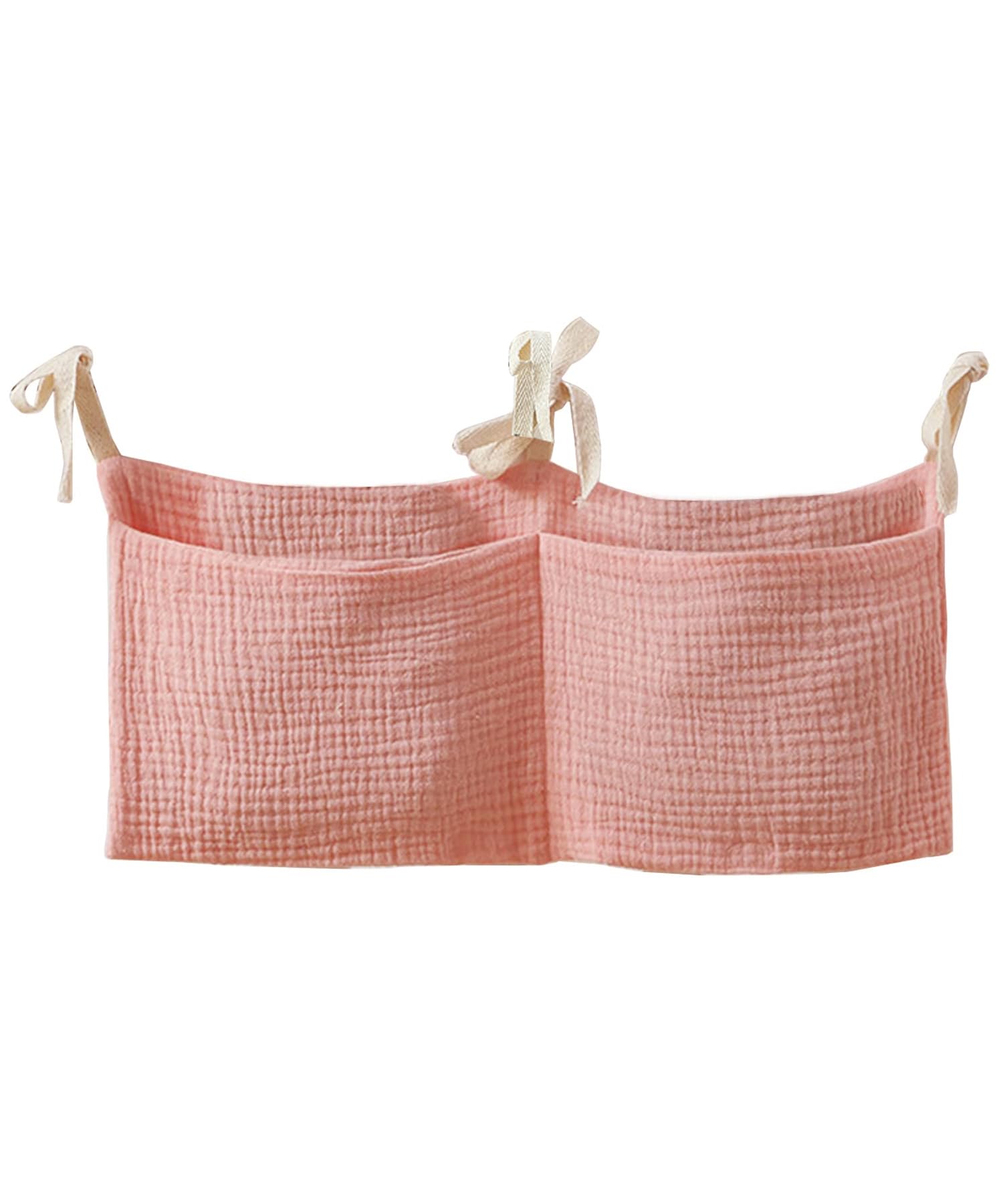NewLuyer baby bedside hanging bag on crib rail keeps bottles within reach