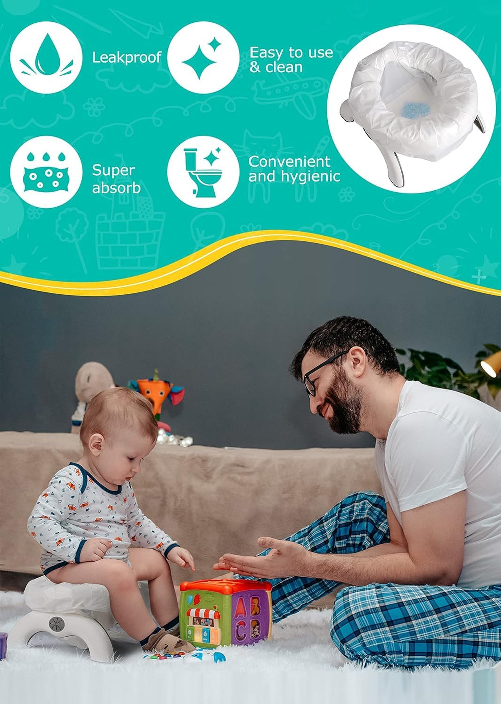 Newnice OXO Tot compatibility image showing easy attachment
