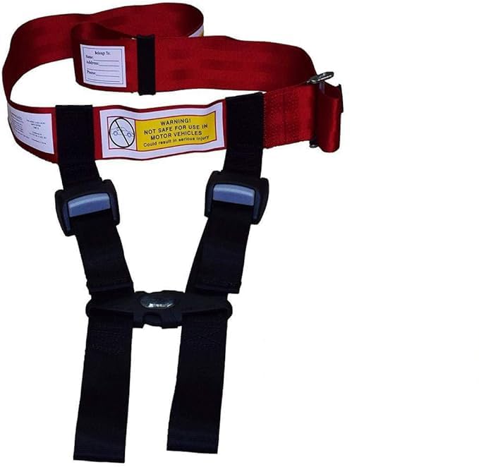 Newroutes Child Airplane Safety Harness packaged for travel convenience and compact storage.