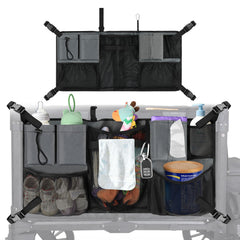 NewShot wagon cargo net with adjustable straps attaches securely to Wonderfold W-series