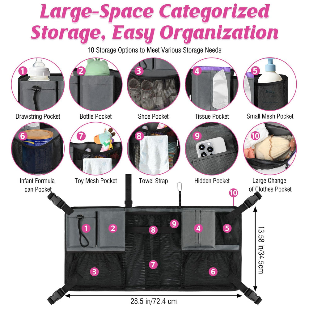 NewShot 600D fabric withstands wear and splashes during daily use