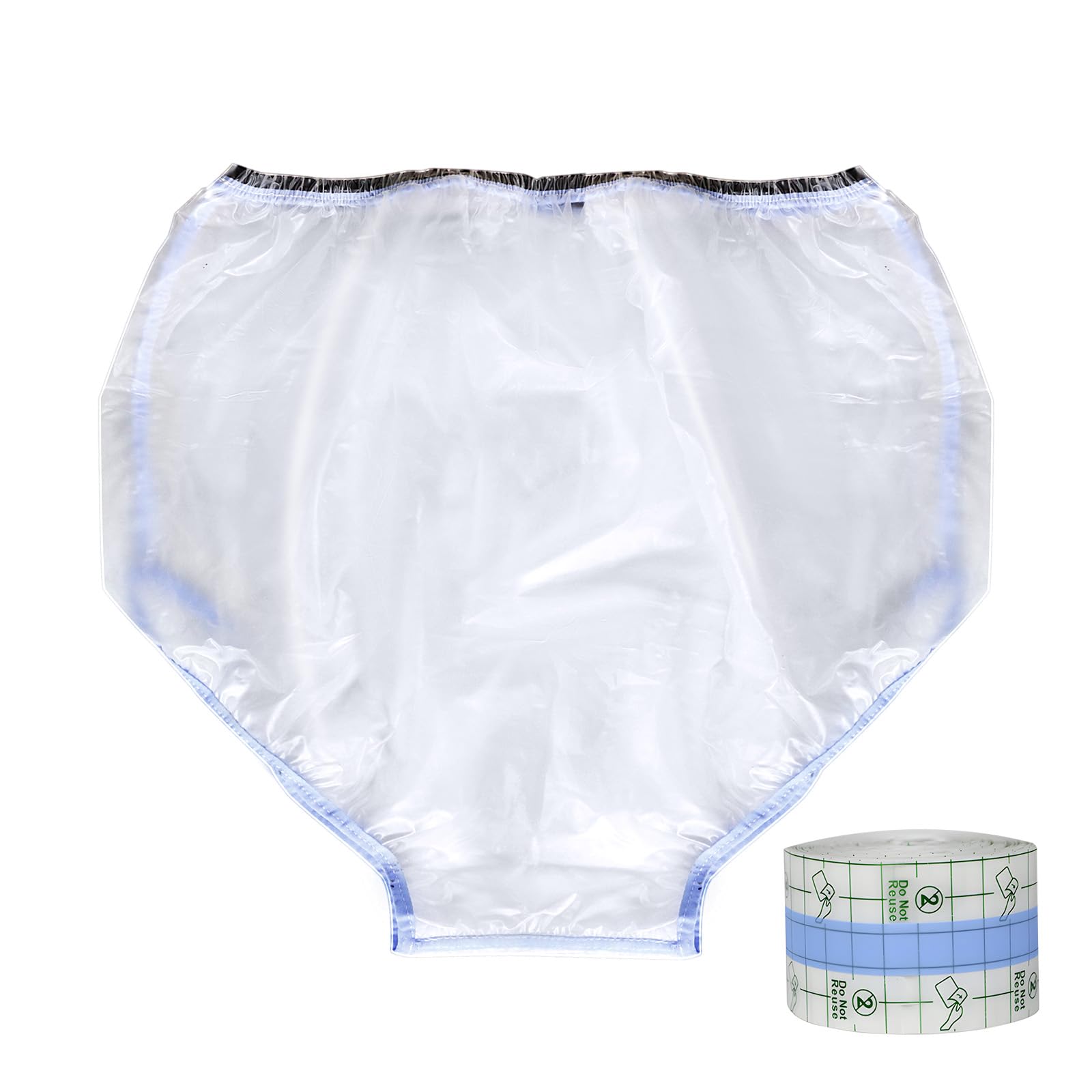 Newsmthnet post-surgery underwear waterproof panty cover keeps the surgical area dry during showers.