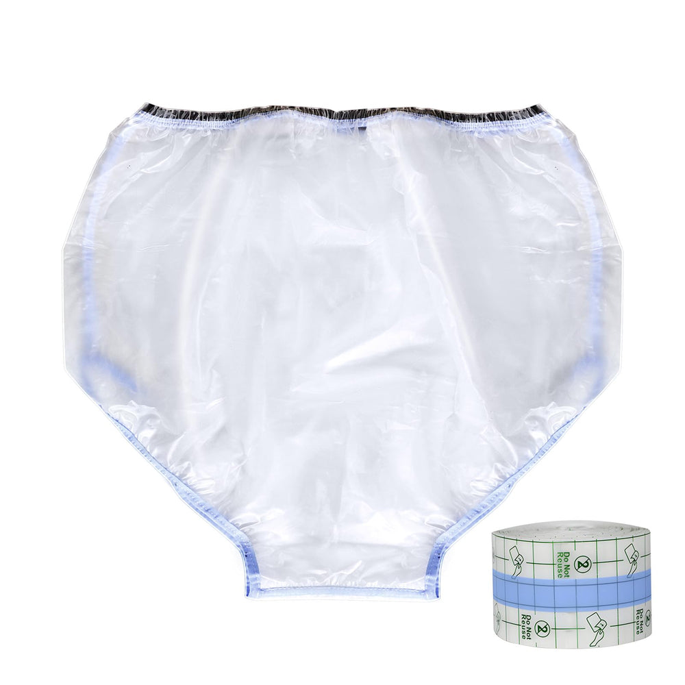 Newsmthnet post-surgery underwear waterproof panty cover keeps the surgical area dry during showers.