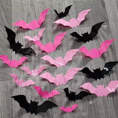 NEWSPIED 3D bat decals deliver a layered look with no mess.