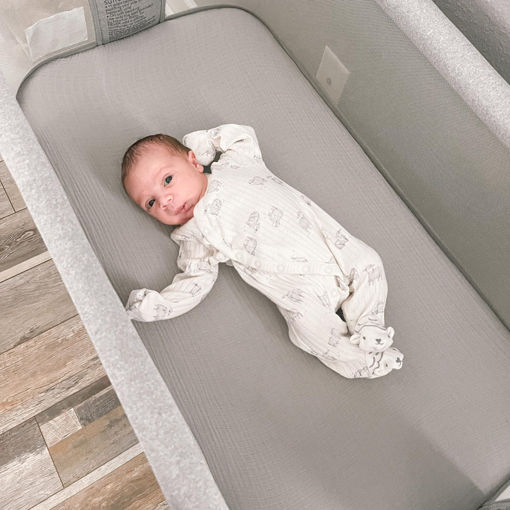 Newton Baby GOTS certified sheets produced responsibly