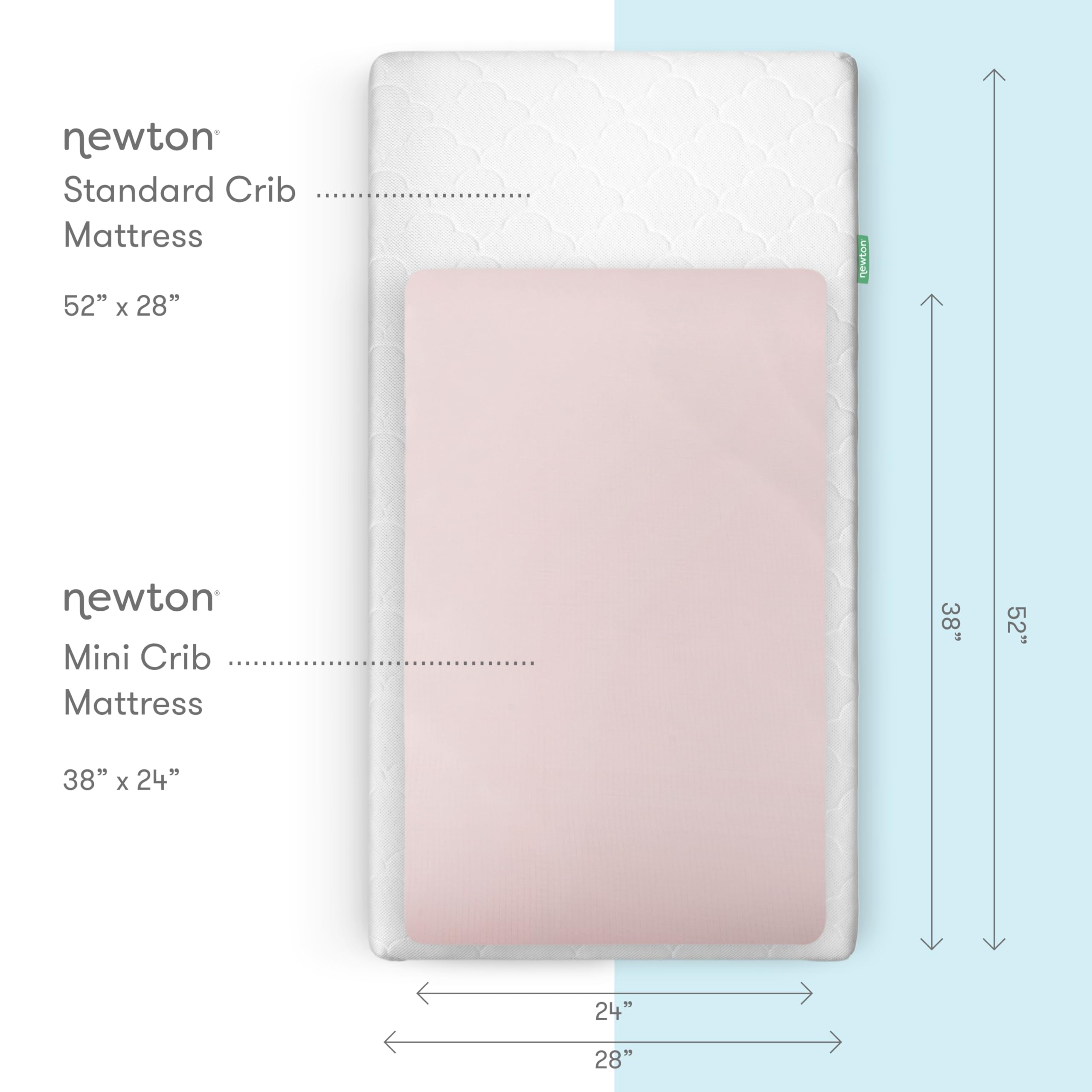 Close-up of Newton Baby muslin fabric Sunrise Pink—soft organic texture.